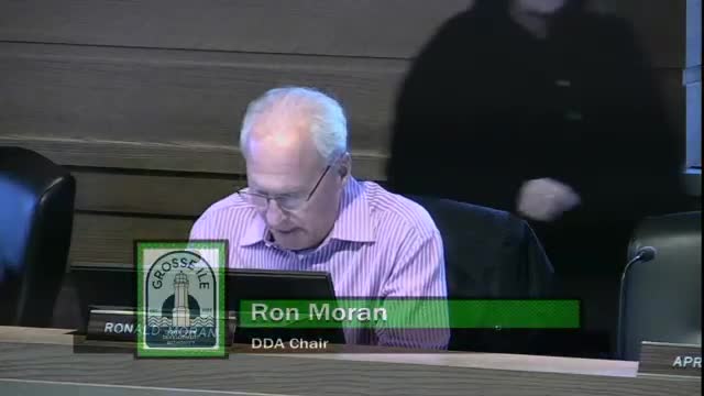 Grosse Ile DDA approves routine financial items, TIF amendment intent, redevelopment liquor-license recommendation and sculpture-lighting contract