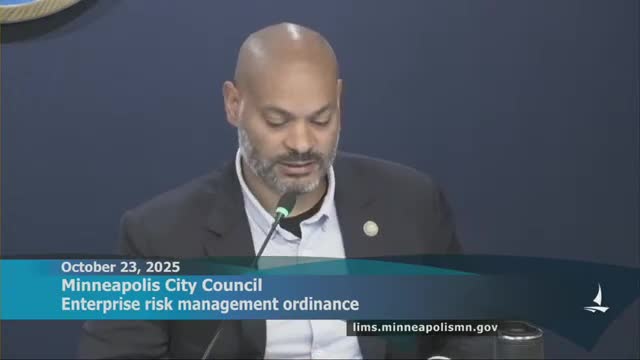 Councilors introduce enterprise risk management ordinance after auditor recommendations