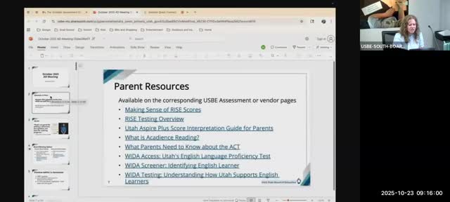 USBE posts parent resources for RISE, ACT, WIDA and other state assessments