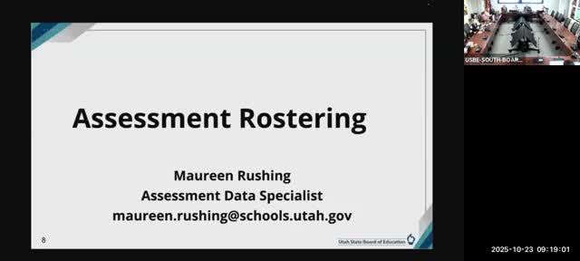 STAMP assessment for dual‑language immersion starts; state issues Avant Dropbox access and roster guidance
