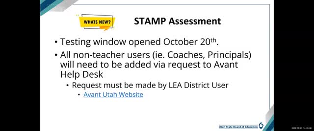 USBE replaces APPLE with STAMP for dual-language immersion; testing window now open