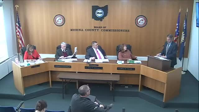 Medina County commissioners debate one-year homestead "piggyback" as schools warn of lost revenue