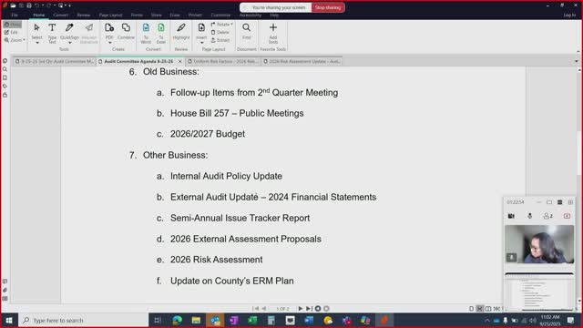 Audit committee approves 7% pay increase for audit manager Josh Alt