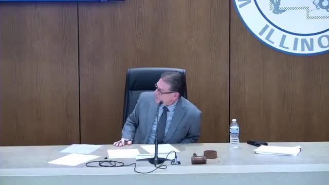 County board hears first reading for 10‑milliwatt solar facility at 8016 Spring Creek Road; item laid over