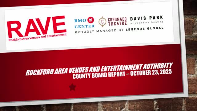 Rockford Area Venues Authority reports profit, new capital projects ahead of AHL All‑Star events