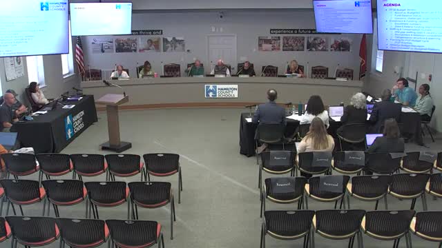 Hamilton County schools project smaller fund balance, set compensation and health care as budget priorities