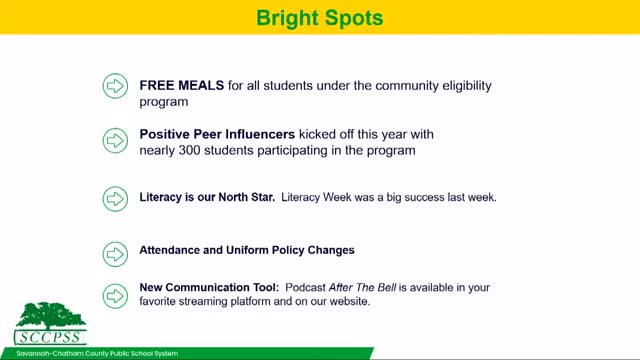 District reports early attendance gains, rolls out recovery and remote options