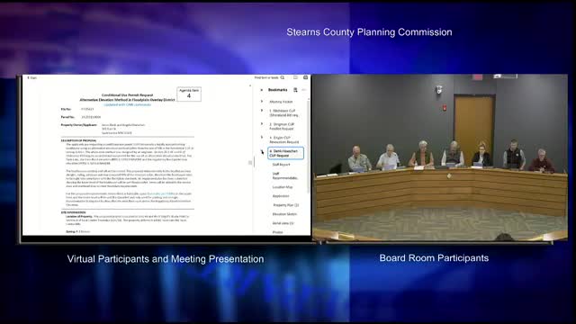 Commission approves elevation plan for Sauk Lake boathouse with DNR-required floodproofing conditions