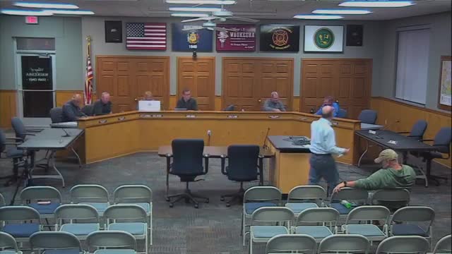 Resident warns of budget pressure; urges caution on new fees and legal costs