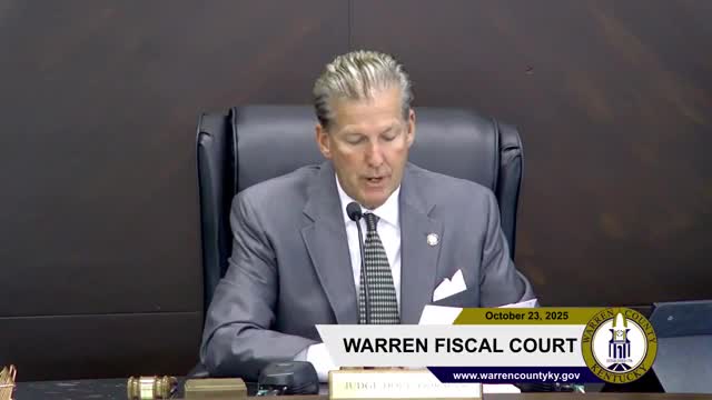 Warren County creates fire department executive steering committee, appoints initial members