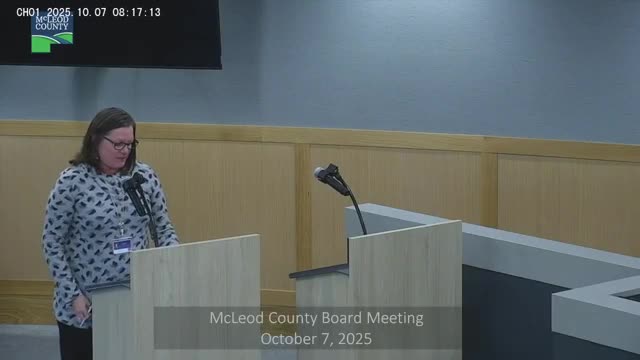 McLeod County sets 2026 drainage assessments and keeps general‑fund loan interest at 4%