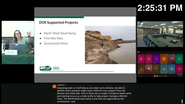Division updates: North Wash boat ramp needs more funds; 5 Mile Pass and Guacamole Mesa delayed by federal shutdown; High Desert Trail advances