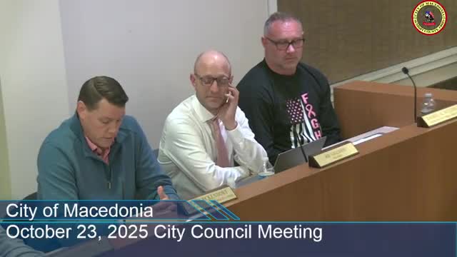 Macedonia to open paved trail; council discusses e‑bike speed rules and 8‑foot leash in parks