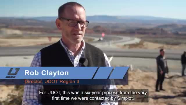 Simplot moved 10 million cubic yards to enable new UDOT corridor, speakers say