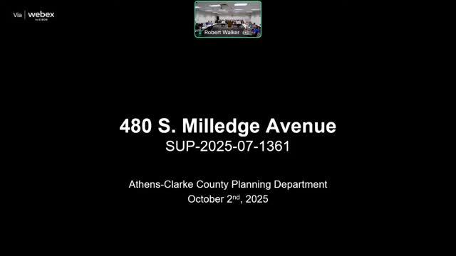 Planning Commission approves special-use permit and variances for sorority at 480 South Milledge Avenue