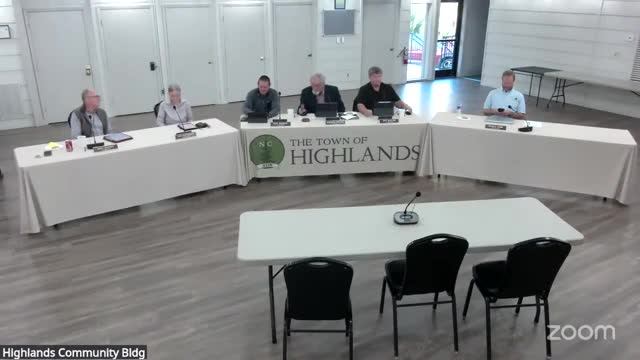 Highlands board reviews Flock license-plate readers, directs staff to map Main Street camera plan