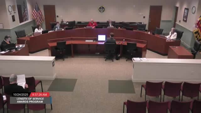 St. Mary's County LOSAP committee approves private‑credit allocation, $1 million to TPG and benefit study