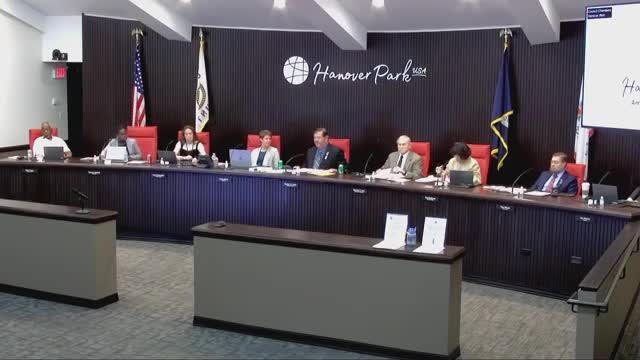 Hanover Park mayor asks trustees to consider IML resolutions on civility, local authority, transit reform and gaming tax; announces $400,000 for station-area FY