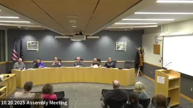 Assembly approves sale of borough land to Skylark Park LLC, extends closing period