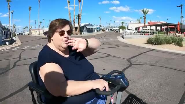 Maricopa County mobility program supplies scooter and home modifications to help senior with neuropathy get around
