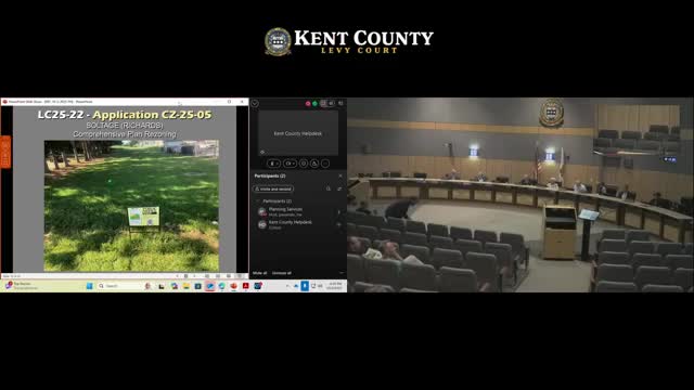 Developer seeks rezoning of Richards property for possible community solar; planning staff cites loss of higher-density land