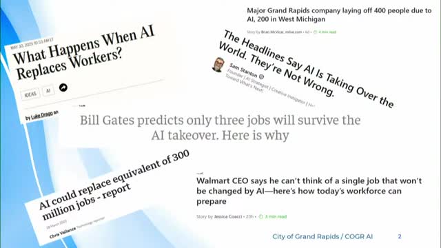 City briefs commission on AI policy, forms internal AI council to develop 'AI smart' strategy