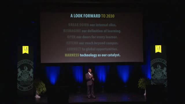 Millersville president unveils "Beyond Boundaries" strategic plan, cites enrollment and fundraising gains