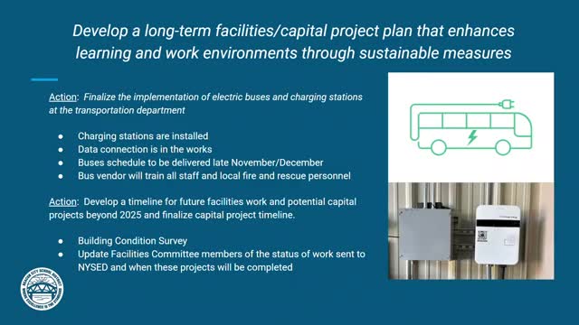 District tests two electric buses and readies charging stations; wider electrification would require capital upgrades