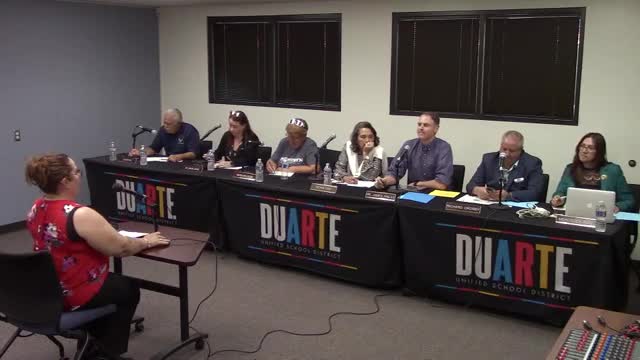 Duarte Unified board approves $14,420,152 guaranteed-maximum price for Beardsley modernization amid concerns over garden removal
