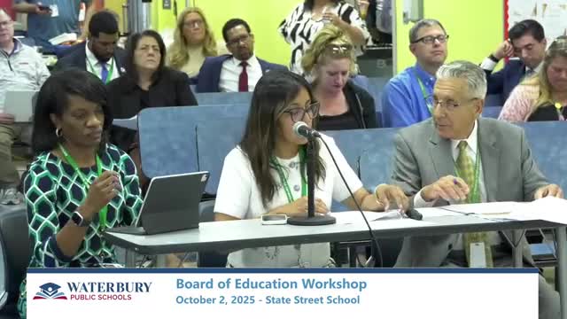 Waterbury welcome center reports 1,372 July–Sept visits; district outlines family engagement plans