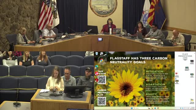 Flagstaff highlights citywide energy and water conservation: 6,500+ lights retrofitted, APS presents nearly $65,000 rebate