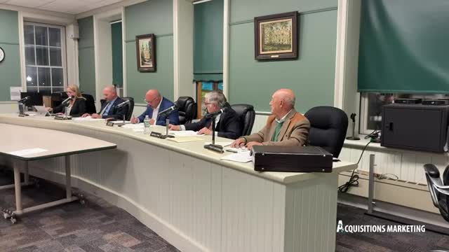Goshen board approves planning and administrative items; public hearings set for IWS DEIS