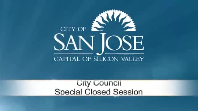 San Jose City Council approves short-notice closed session, reconvenes with no report