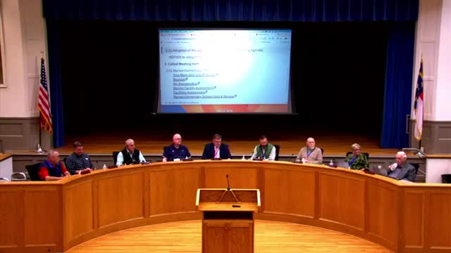 Cleveland County board schedules attorney consultation on Marion Elementary property after heated public comment