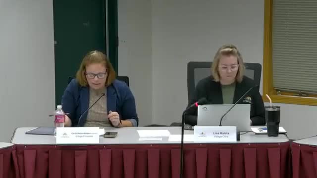 Village awards police station bid to Riley Construction and approves rooftop solar