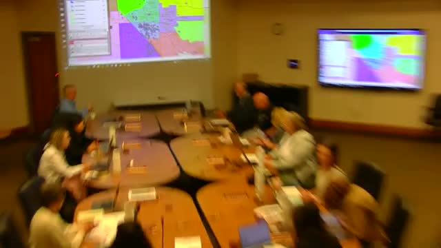 Board views live boundary-routing options; members favor delaying major changes while Franklin stabilizes