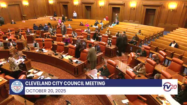 Cleveland City Council approves multiple ordinances and resolutions, including Browns settlement and landmark designations