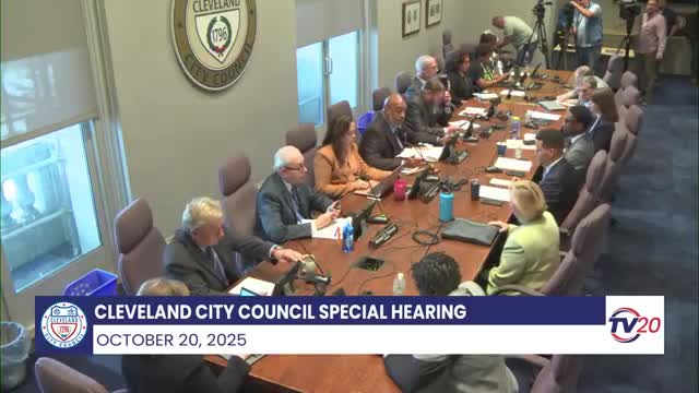 Cleveland holds public hearing on $100 million settlement with Haslam Sports Group as Browns plan move to Brook Park