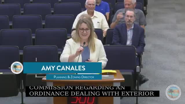 Local Planning Agency recommends moving exterior color rules into zoning code, allows dark accent colors