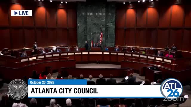 Votes at a glance: Key Atlanta City Council actions, Oct. 20, 2025