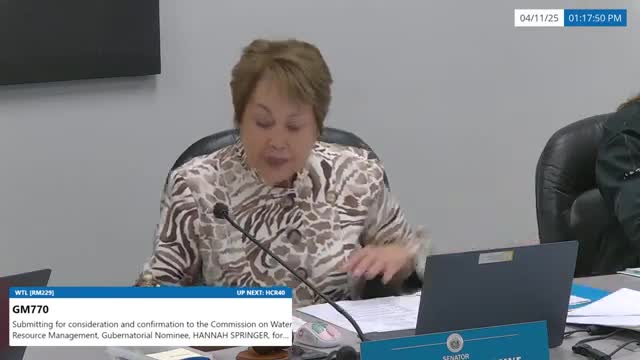 Committee recommends advise and consent for Jensen Kalama Choq to Kahoʻolawe commission