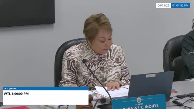 Senate panel advises and consents to Thorne Abbott for Natural Area Reserves commission