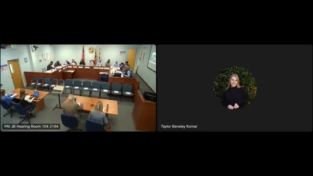 Planning Board sets public hearing on Small Area Plan 11 after district planner presents draft