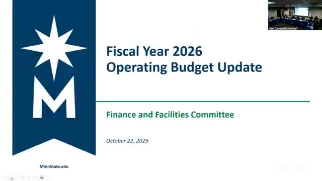 Trustees hear fiscal 2026 budget update as enrollment rises and insurance, compensation pressures persist