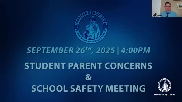 Springfield Public Schools outlines parent advocacy protocols, special-education supports