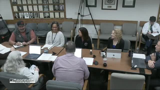 Mason County public works lays out three road‑fund scenarios as commissioners weigh levy diversion