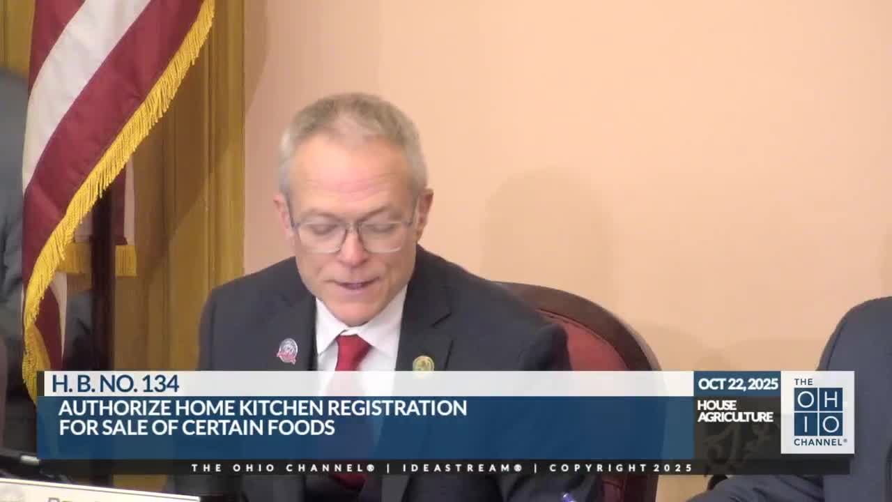 House Ag panel accepts Department of Agriculture-backed subbill to amend House Bill 134