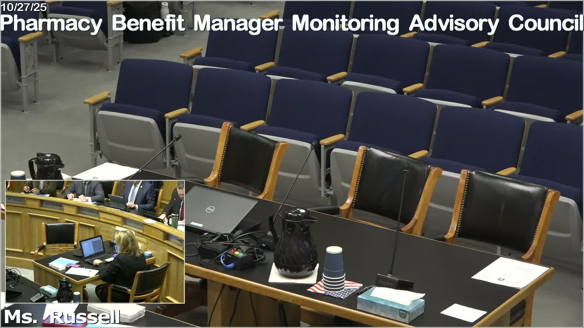 Advisory council warns PBMs after executives fail to appear; asks insurance department to review licensure