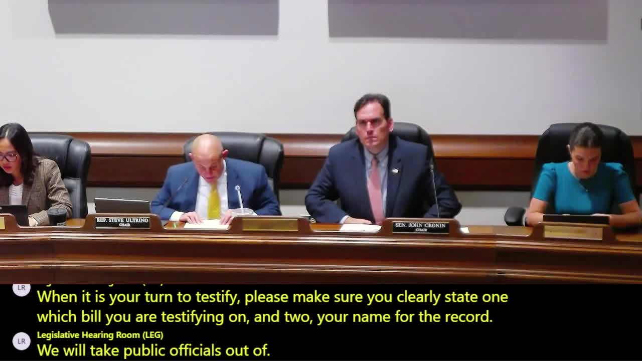 Legislative hearing draws wide testimony for and against bill to bar vaccine requirements for entry