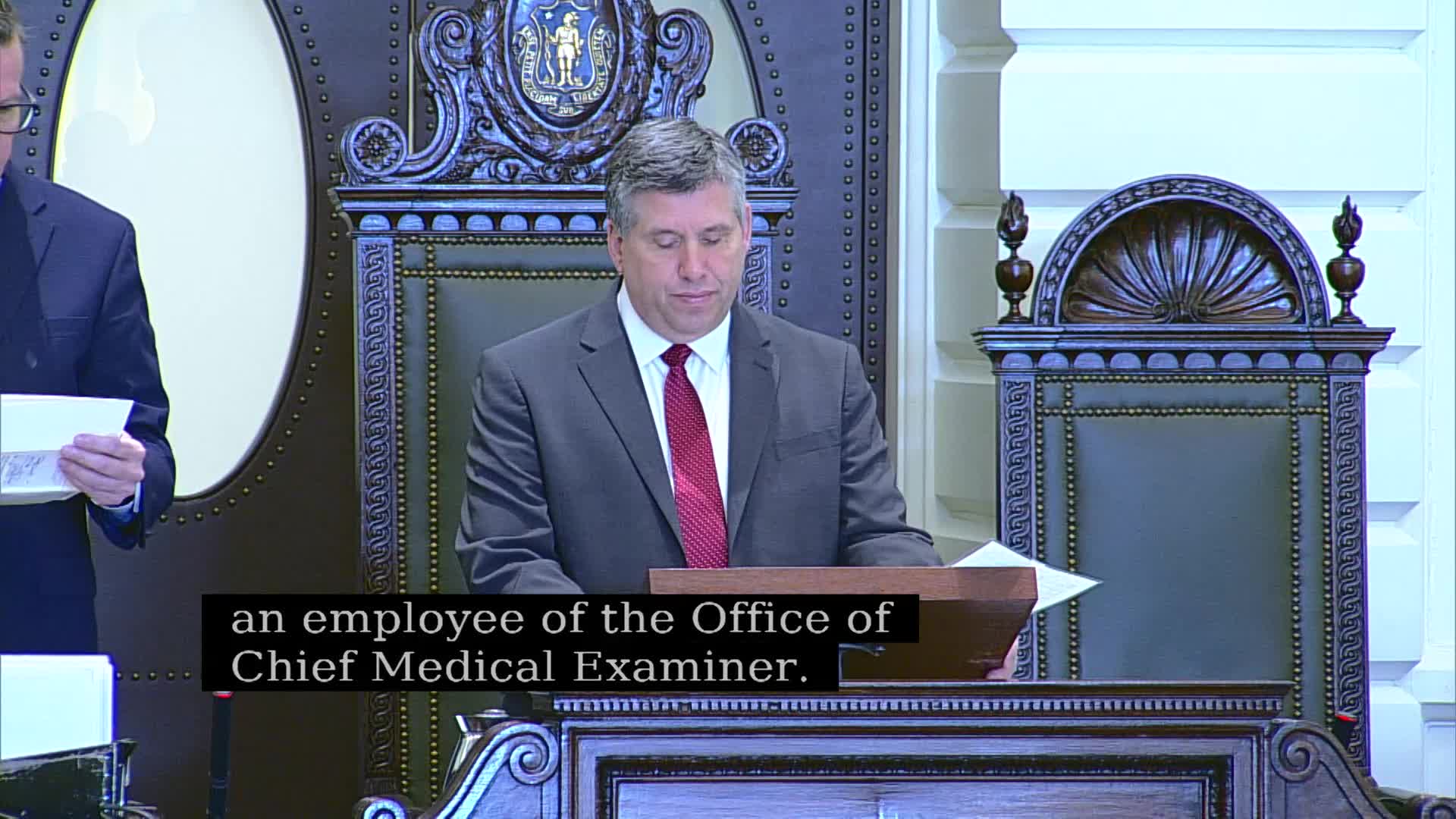 Senate approves MWRA sewer authorization and sick‑leave bank for medical examiner employee